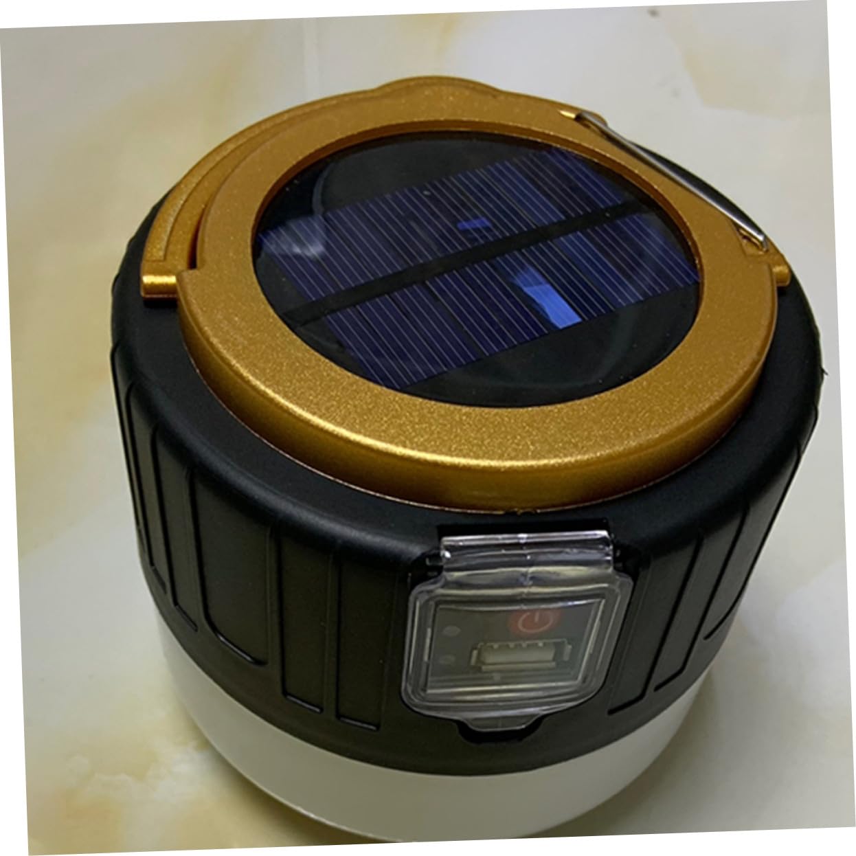 Linterna Solar LED para Camping y Emergencia Recargable USB