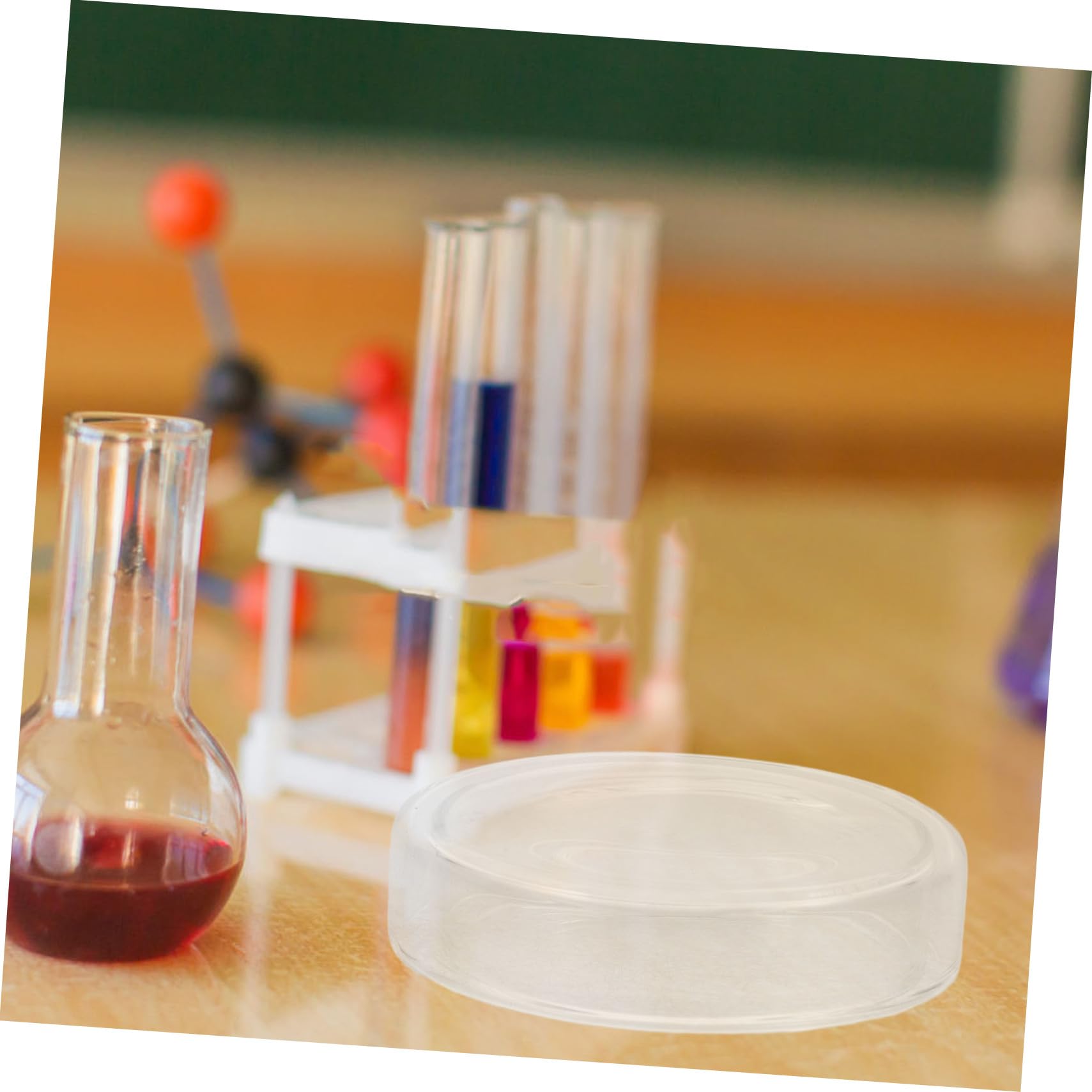 Piastra Di Petri Da Laboratorio Con Coperchio Trasparente Piastre Di Petri Tessuti Cellulari Con Coperchio