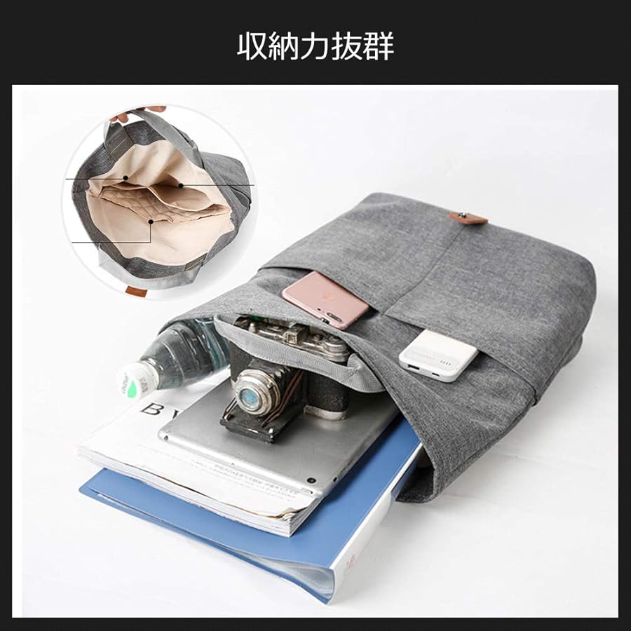 Amazon | [Whatna] 口折れ ショルダーバッグ メンズ バッグ 高