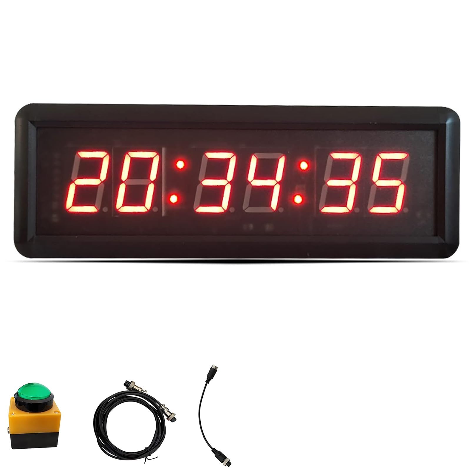 Minuterie de gymnastique LED de 11,5 pouces avec bouton chronomètre
