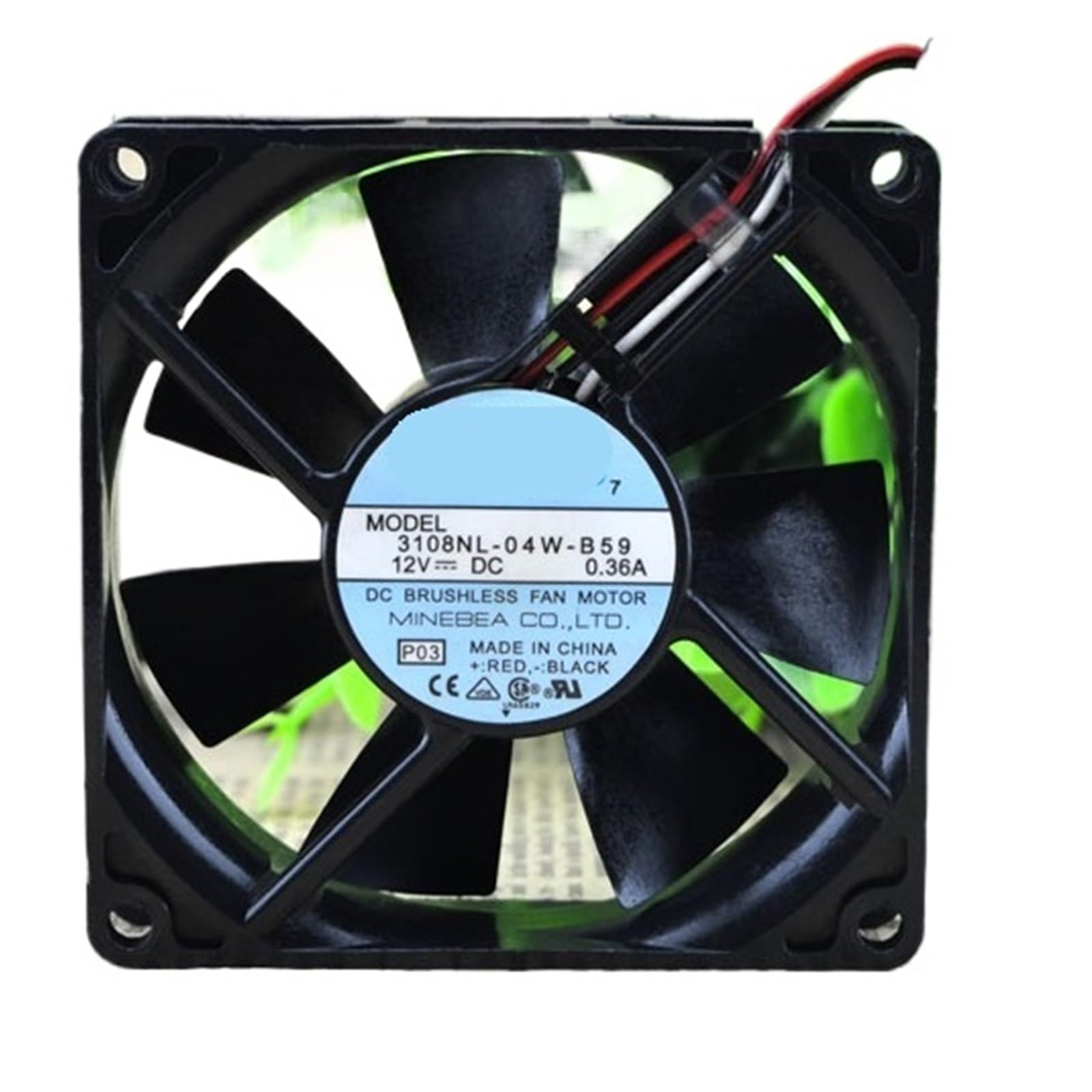 TRBFGVCJ 3108NL-04W-B59 12V 0.36A 8020 80 * 80 * 20mm 8cm COOLING FAN