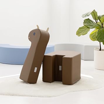 Foam Fawn Stool for Kids Creative, Safe, Whimsical Seating for Daycare, Preschool, and Home