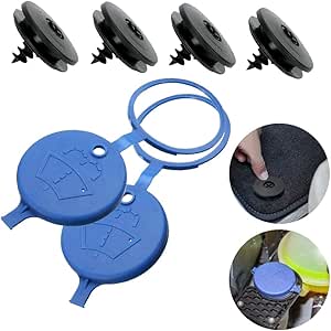 Scheibenwaschbehälter Deckel 2er Set - Universal Verschluss 58mm