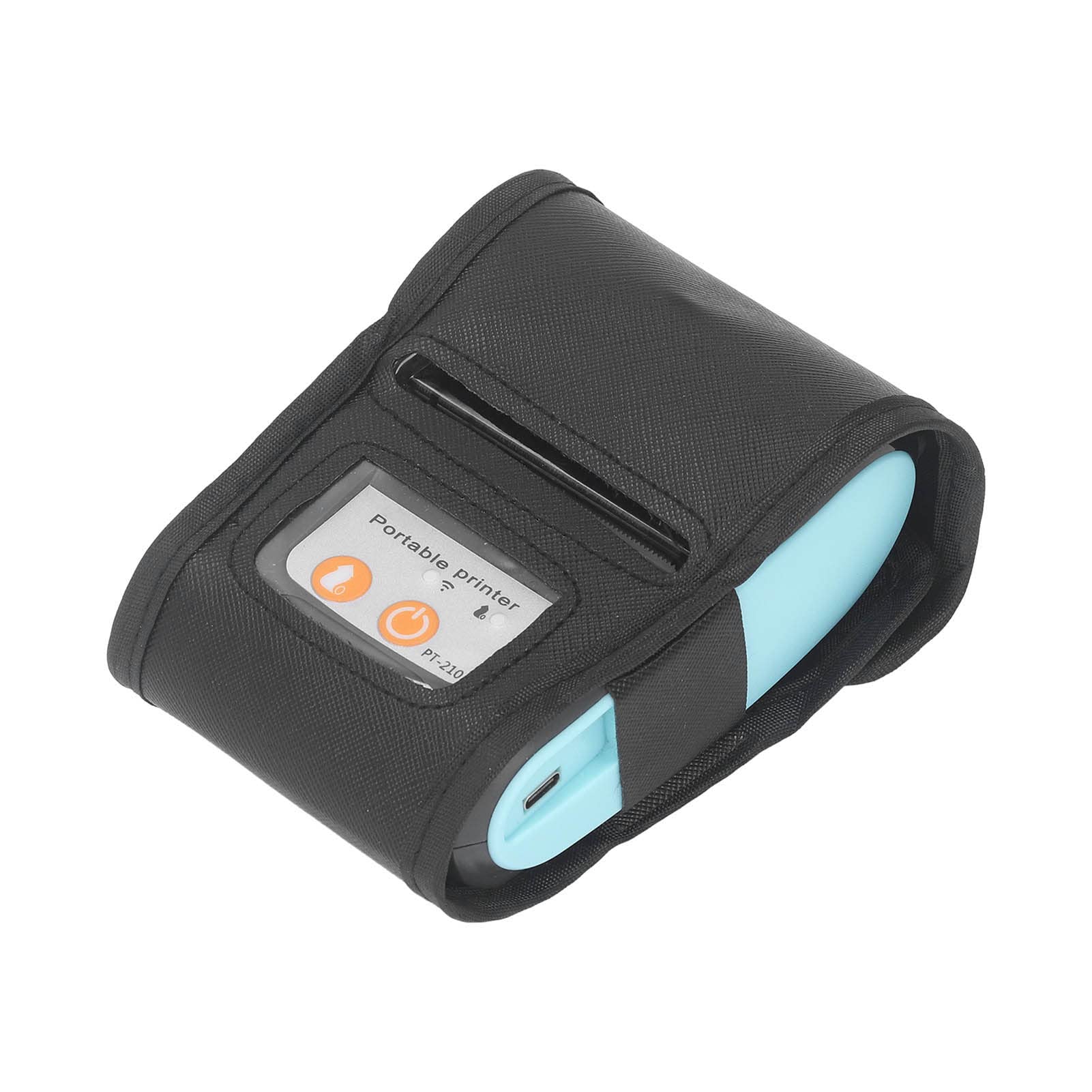 Stampante per Scontrini, Forte compatibilità, Stampante Termica Wireless a Risparmio Energetico per Negozi (Con custodia)