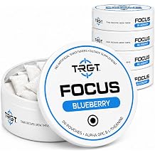 Focus Pouches, Blueberry 5 Pack