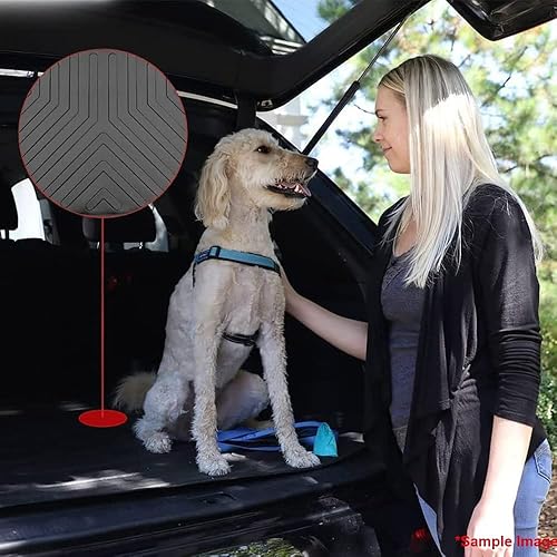 Miniatura 3 de EhiltekShop - Alfombrilla trasera para maletero SsangYong Tivoli 2015-2023 para todo tipo de clima, máxima cobertura, durabilidad, resistente al