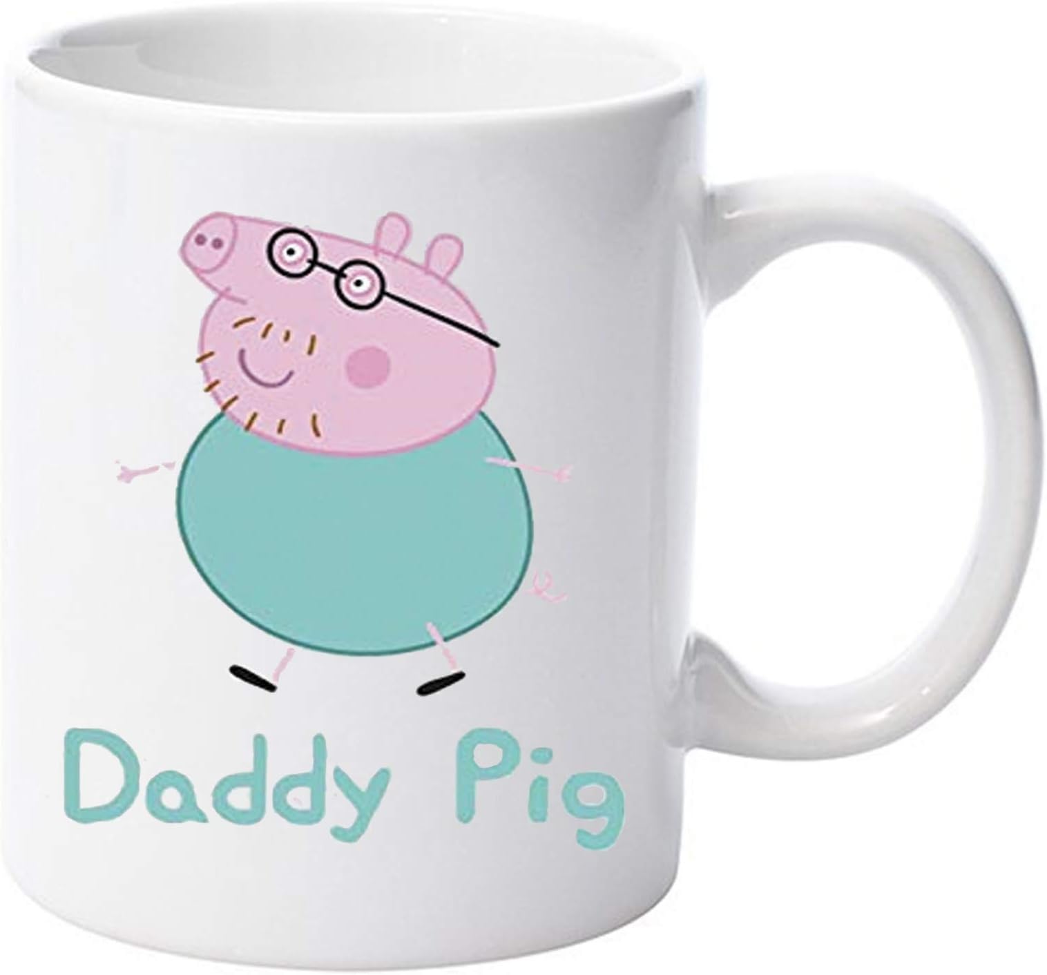 Daddy Pig 11oz Ceramic Mug Gift Xmas Birthday Christmas Fathers Day