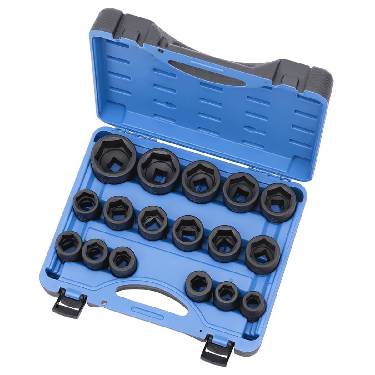 JET 3/4 Inch Drive Impact Socket Set - 6 Point Professional Impact