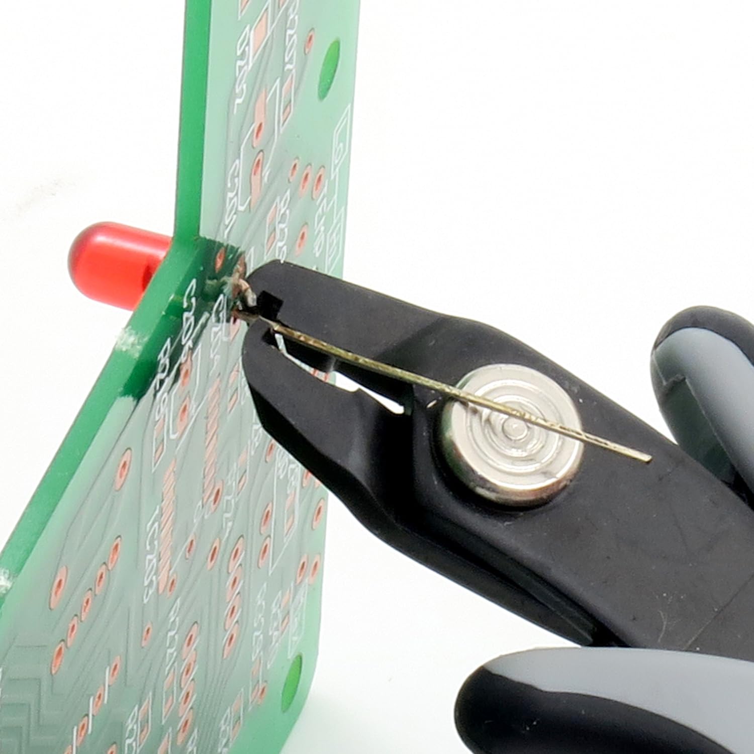 Piergiacomi ESD antistatische Pinzette Model 2, Scharf Bladen und Stark Tips Länge 120 mm, 4 3/4