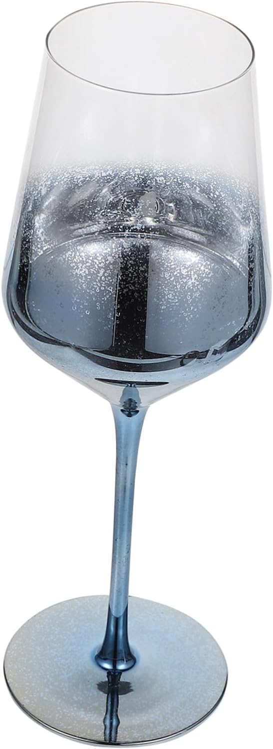 LIFKOME Sky Goblet Elegant Wine Glasses for Anniversaries Smooth Drinking Experience Heavy Duty Glassware present for Friends and Family