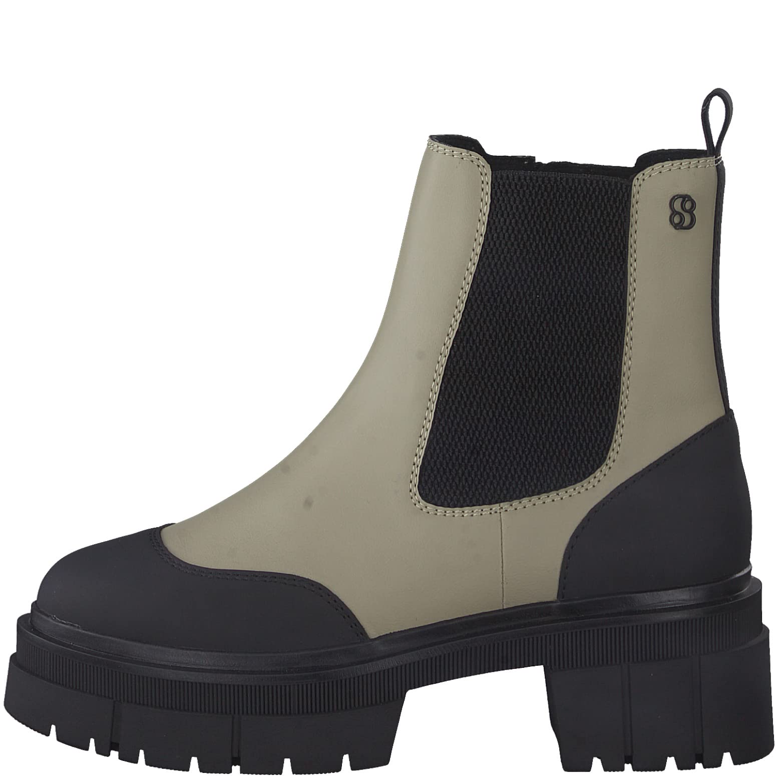 s.Oliver Women's Chelsea Boots 5-5-25410-29, taupe, 7 UK