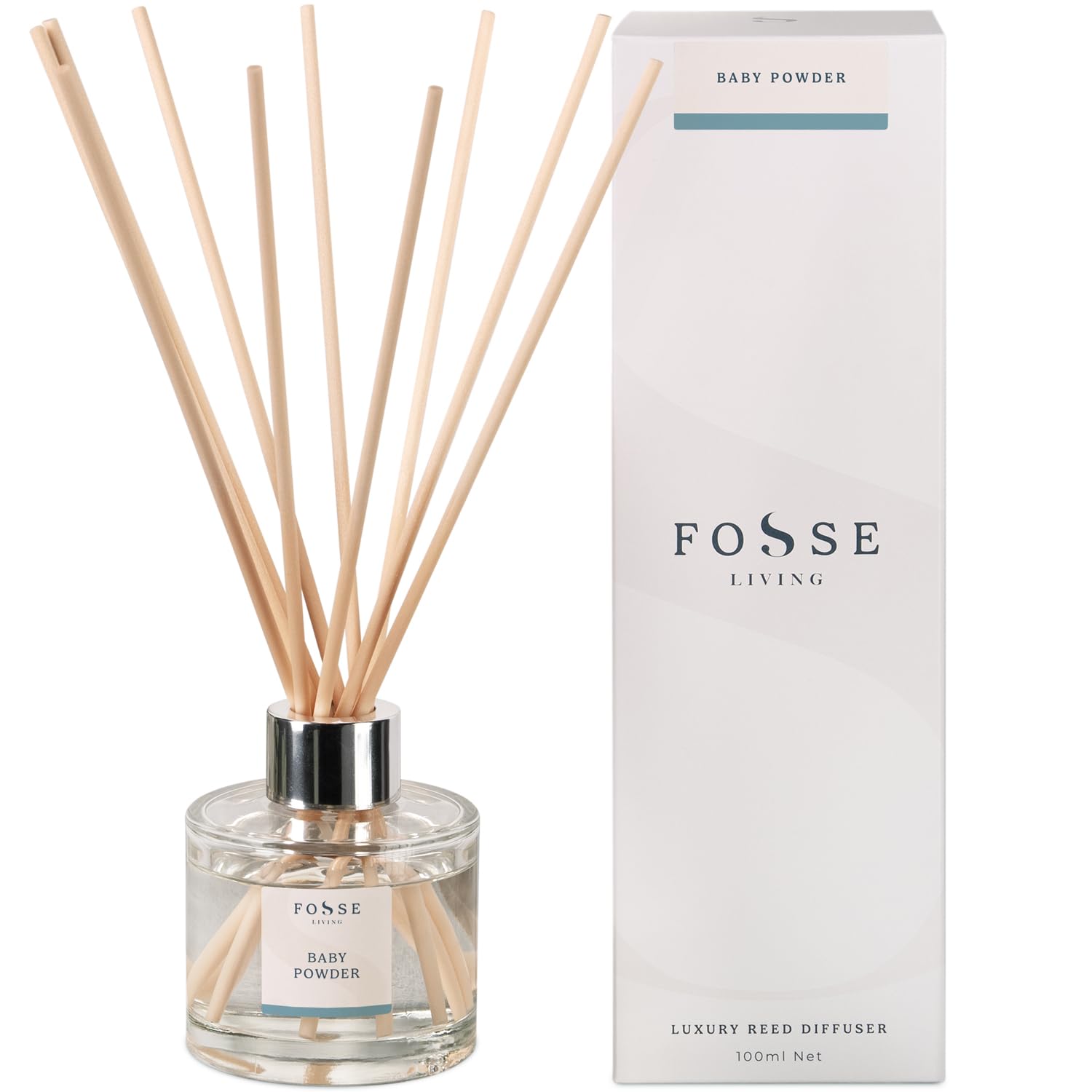 Rackhams Orange Baby Powder Reed Diffuser - 100Ml