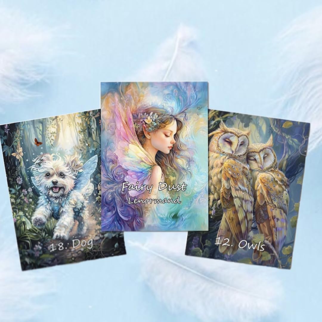 新品 フォレストフェアリー ルノルマンカード 全46枚 正規品・直輸入】 ルノルマンカード FAIRY TALE LENORMAND 4色