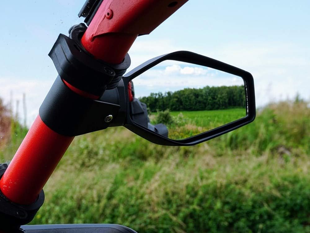 Dragonfire Racing Slayer Side View Mirrors Polaris RZR Ranger General Can Am Maverick X3, YXZ 1000R Fits Any Roll Cage 1.75"-2.0"