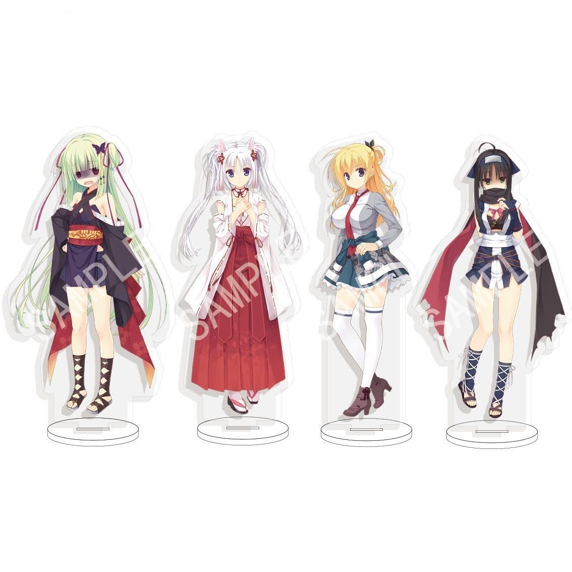 Amazon.co.jp: 千恋＊万花 アクリルスタンド 非公式 朝武芳乃 常陸茉子  