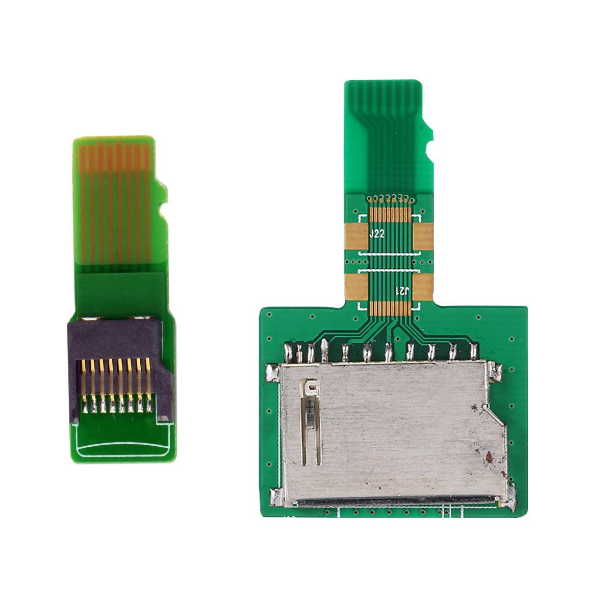 cablecc 1Set SD TF Card Socket Female to Micro-SD TF Male Memory Card Kit Extension Adapter Testing Tools Extender - Image 4