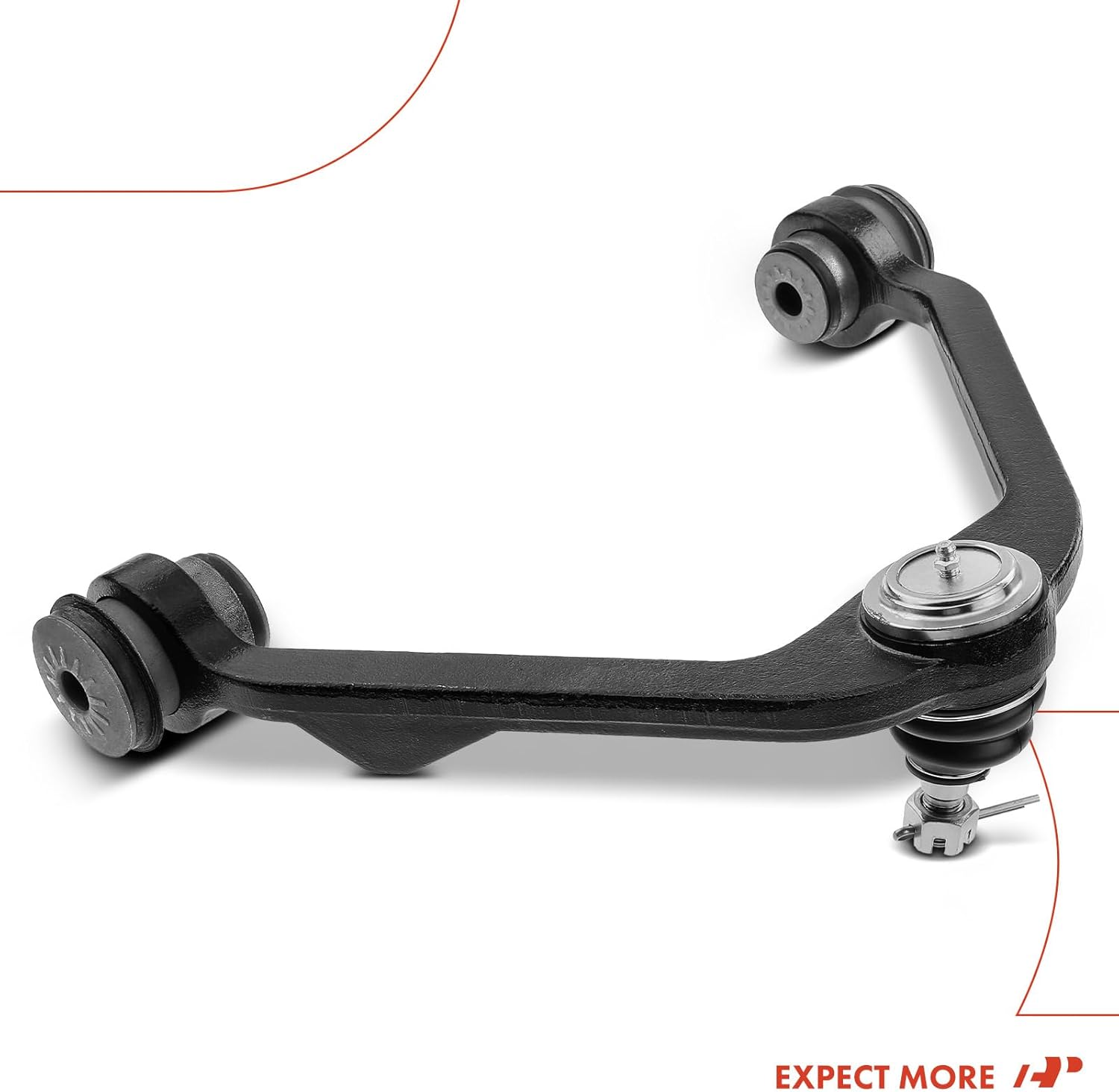 A-Premium Front Right Upper Control Arm, with Ball Joint & Bushing, Compatible with Ford & Lincoln - 1997-2004 - F-150, F-150 Heritage, F-250, Expedition, Navigator, Blackwood, RWD Only