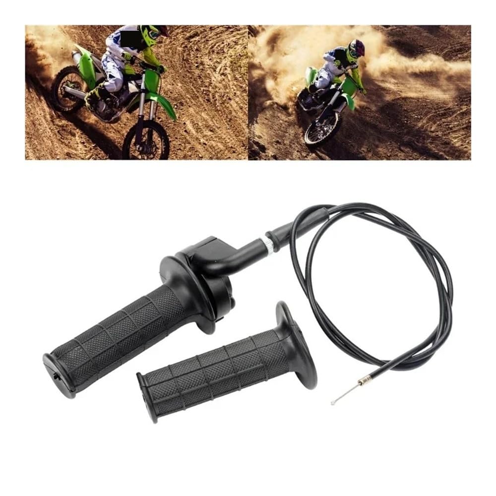 Puños Manillar Juego De Empuñaduras Goma para Acelerador Motocicleta para 50 A 25 CC