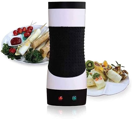 JULU SALES Plastic Egg Omlette Master Vertical Grill/Egg Master and Egg Roll Maker (Black)