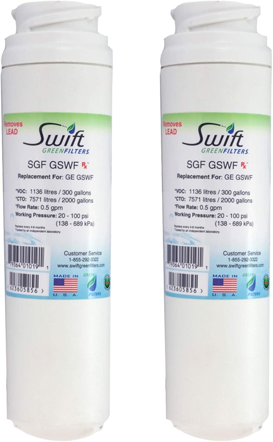 Swift Green Filters SGF Rx Pharmaceutical Replacement Water
