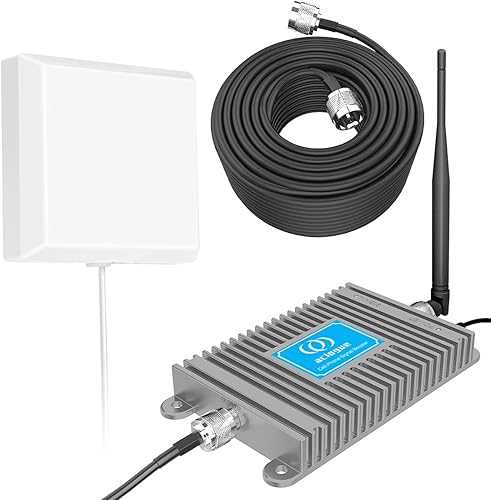 ATT 5G - Amplificador de señal de teléfono celular para el hogar de 700 MHz banda 1217 amplificador de señal celular aumenta 5G y 4G aprobado por la