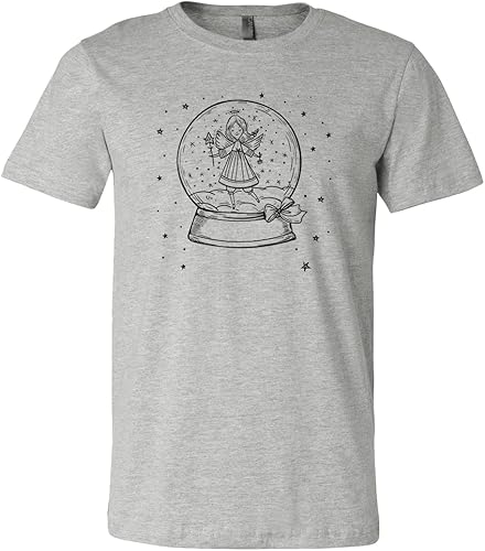 Christmas Snow Globe T-Shirt Christmas Party Christmas Family Shirt Christmas Snow Globe Angel Tee Happy New Year