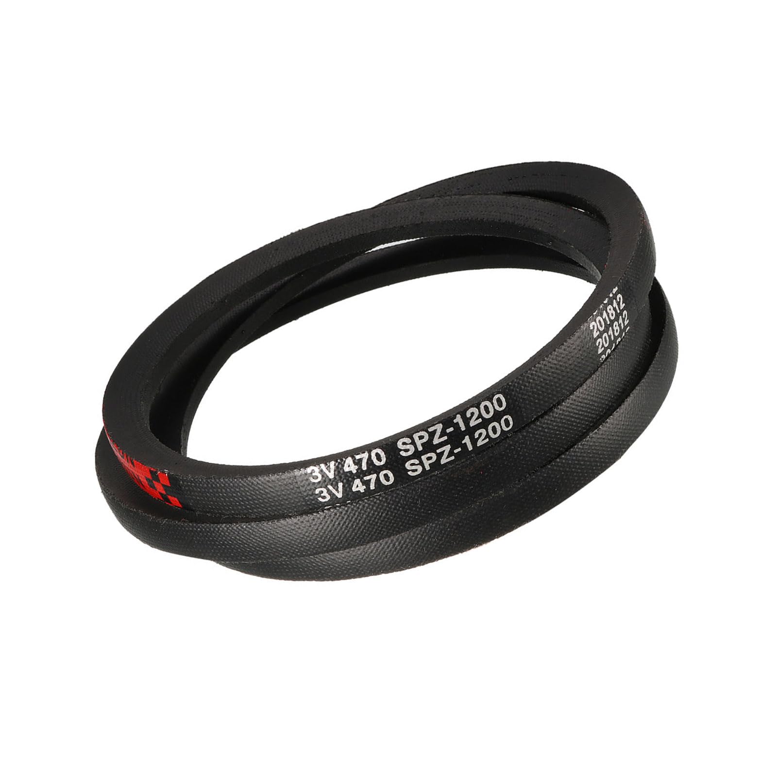 SPZ-1200 V-Belts - [1200 mm Pitch Length x 10mm Width x 11mm Thickness] Rubber Drive Belt for Power Transmission Use, Black — Amazon image 2