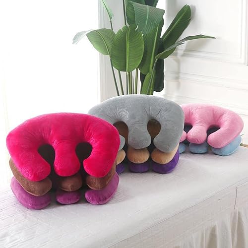 Miniatura 3 de Suave Almohada De Pecho Desmontable Cojín De Pecho Almohada De Apoyo Para Senos Cojín Femenino Para SPA Salón De Belleza Mesa De Masaje Para Un