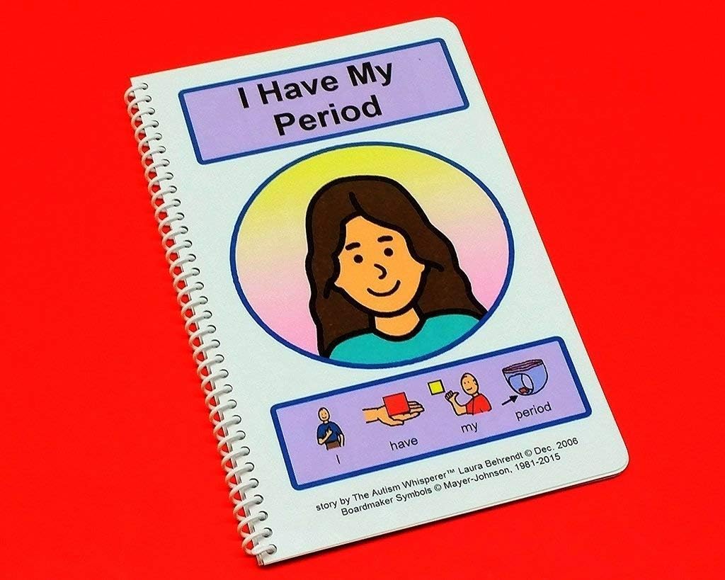 I Have My Period - Autism Social Skills Story - PECS - Puberty - Visual and Social Therapy Book