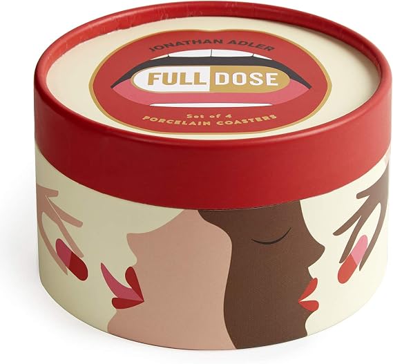 Jonathan Adler Women's Full Dose Coasters