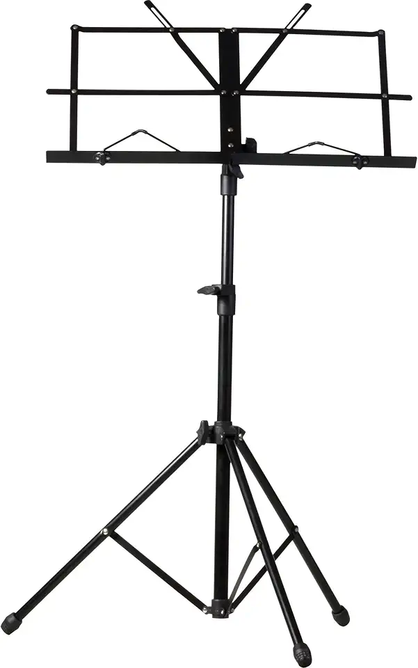 HAYONIK, Suporte Estante para Partitura, Altura Ajustável, Retrátil, Com Bolsa Para transporte, Super resistente, Preto