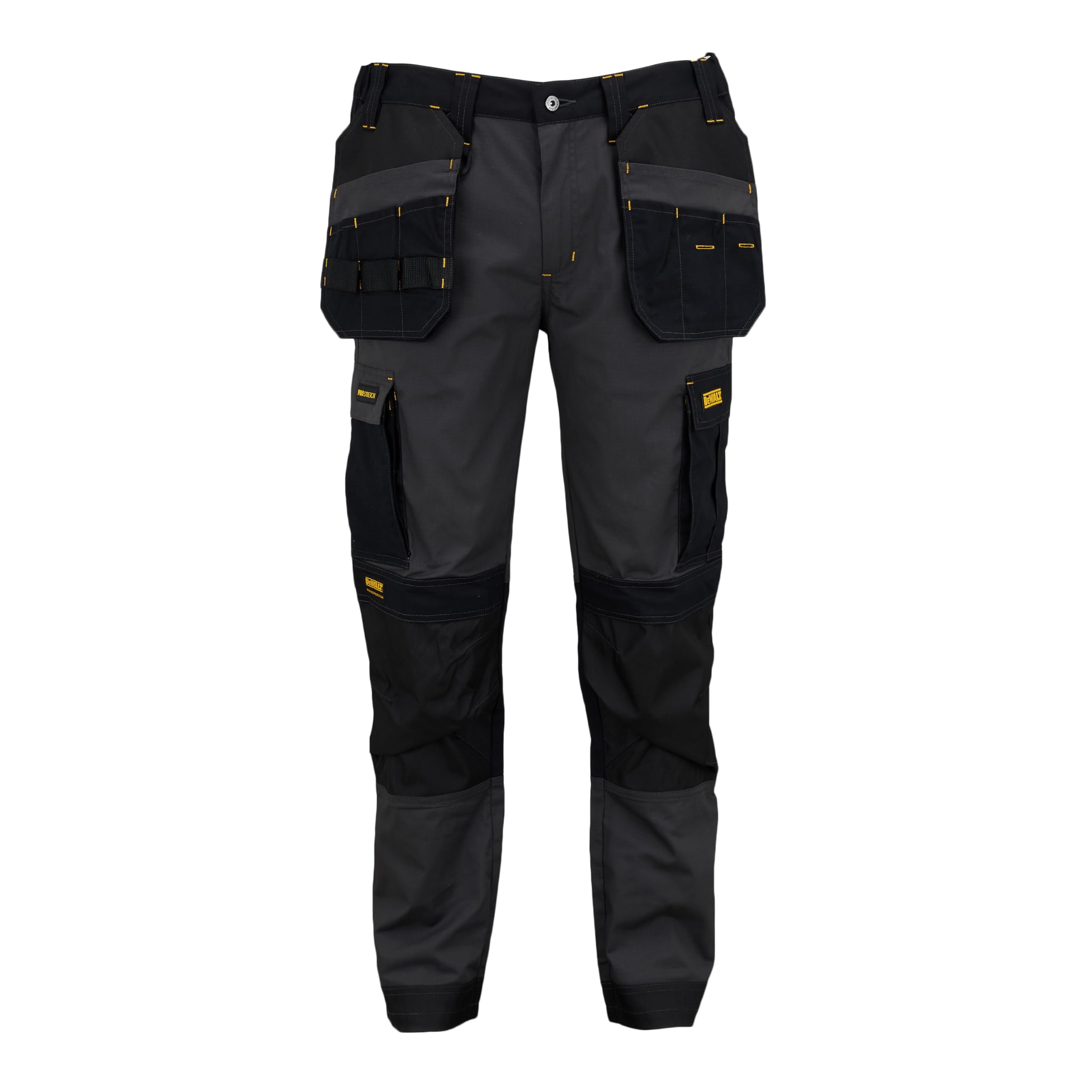 Albany Men's Slim Fit, Pro-Stretch, Rip Stop, Holster Pocket, Work Utility Cargo Trousers