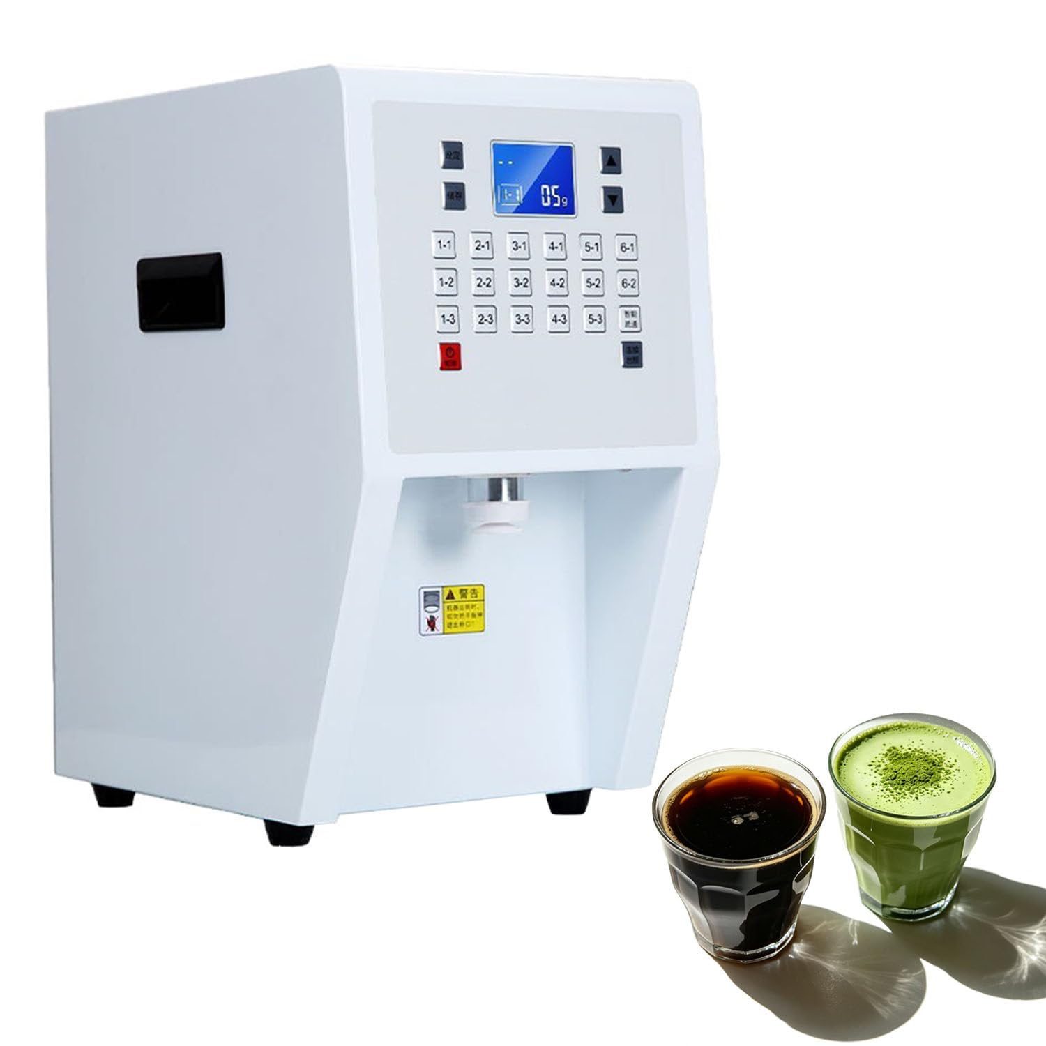 Ymnogjie Portable Automatic Powder Dosing Dispenser Machine, High Precision 3.5L Quantitative, for Coffee Powder, Cocoa, Milk Powder and Fruit Powder 220V