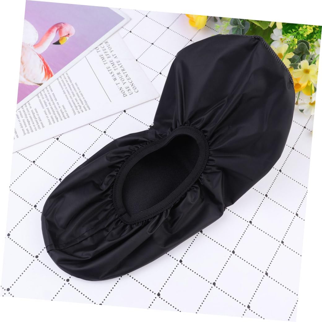 Yardwe Non-Slip Shoe Protector Bowling Shoe Cover Black