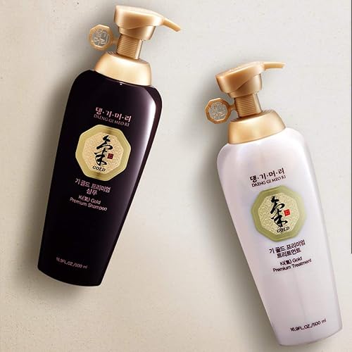 Miniatura 5 de Champú de calidad prémium Doori Daeng Gi Meo Ri Ki para la caída del cabello, cabello fino y quebradizo, prevención y tratamiento de canas, con