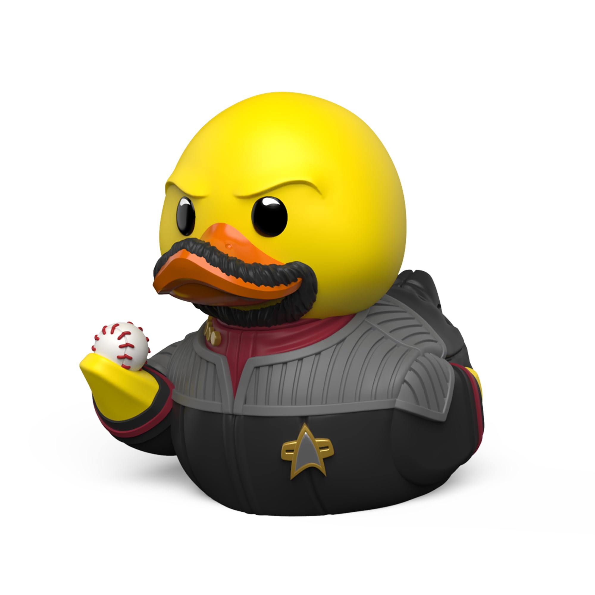 TUBBZ First Edition: Star Trek - Benjamin Sisko Cosplaying Rubber Duck Vinyl Figure, Benjamin Sisko (Bathtub), 3.54 inches