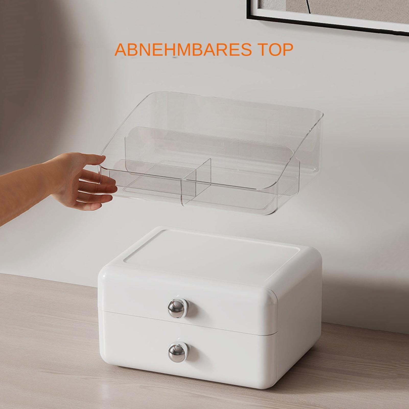 Kosmetik-Organizer Große Aufbewahrungsbox mit Schubladen