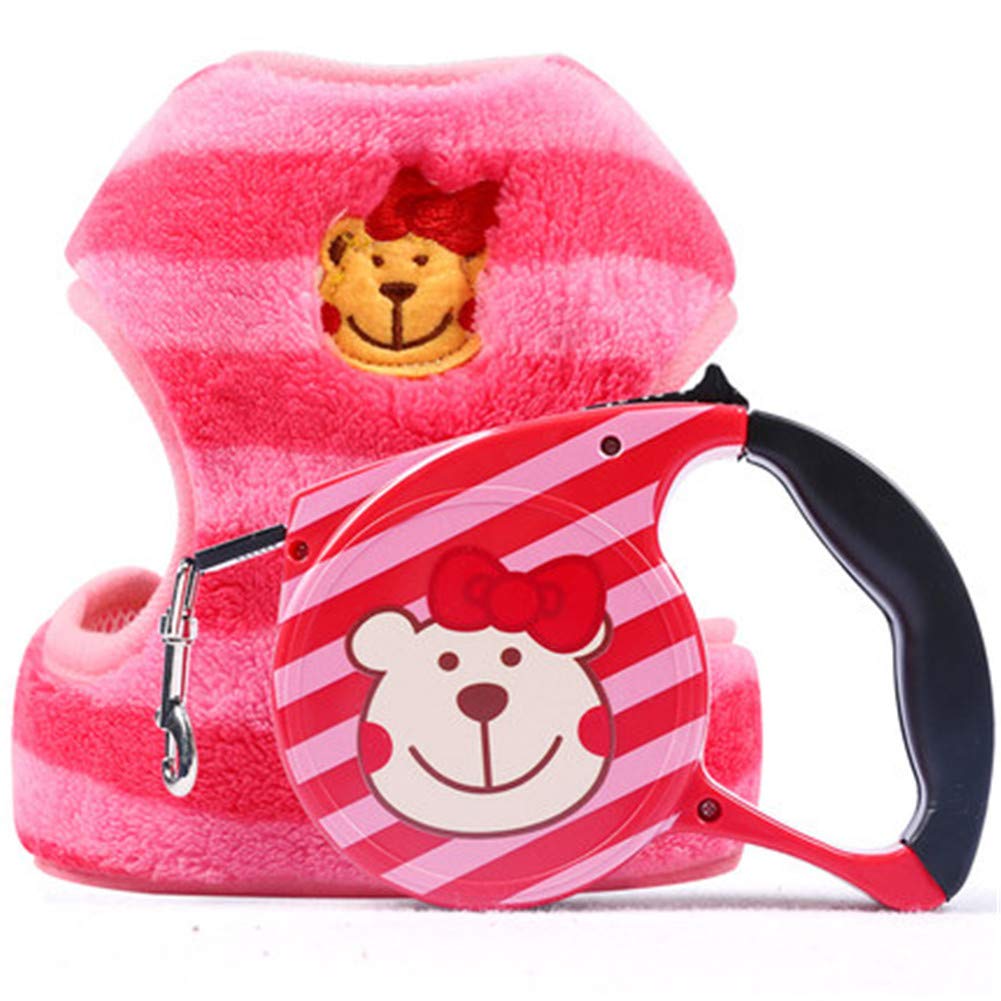 Harnais gilet escamotable automatique pour petit chien Teddy S