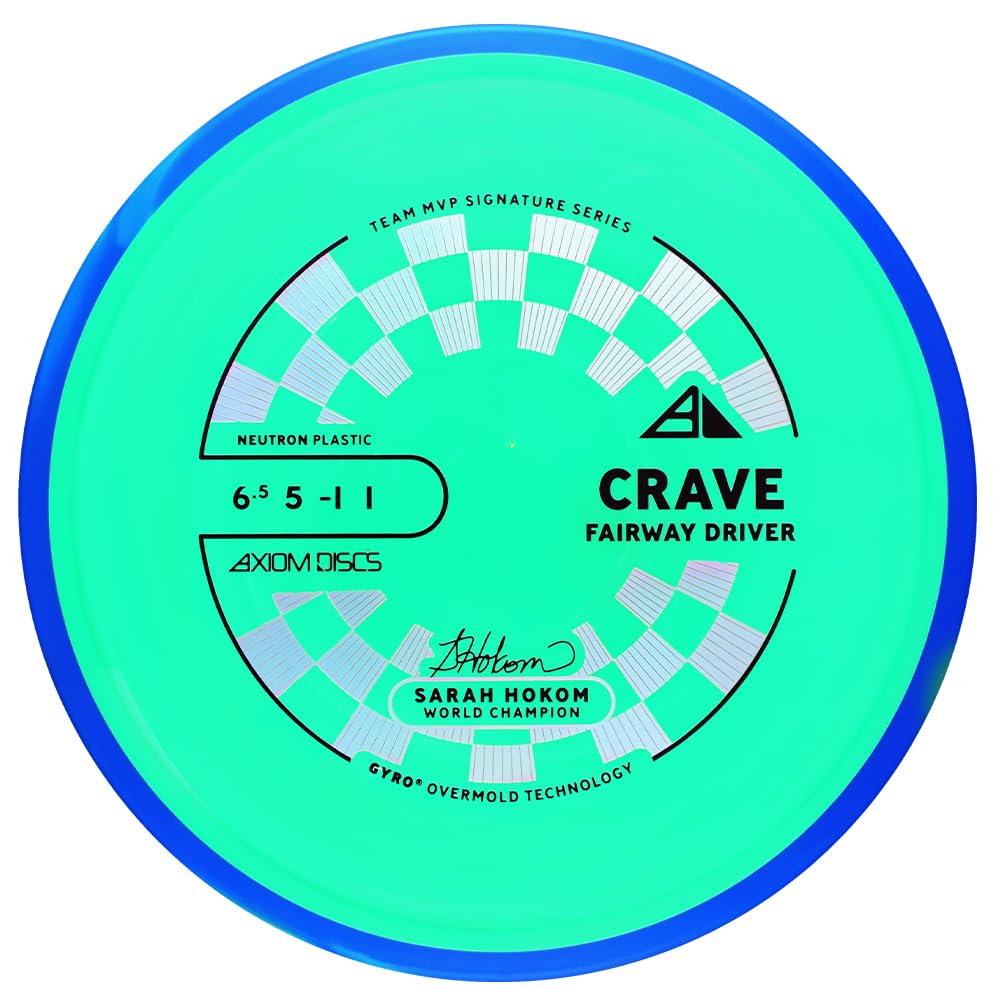 Axiom Discs Neutron Crave Disc Golf Fairway Driver (170-175g / Colors May Vary)