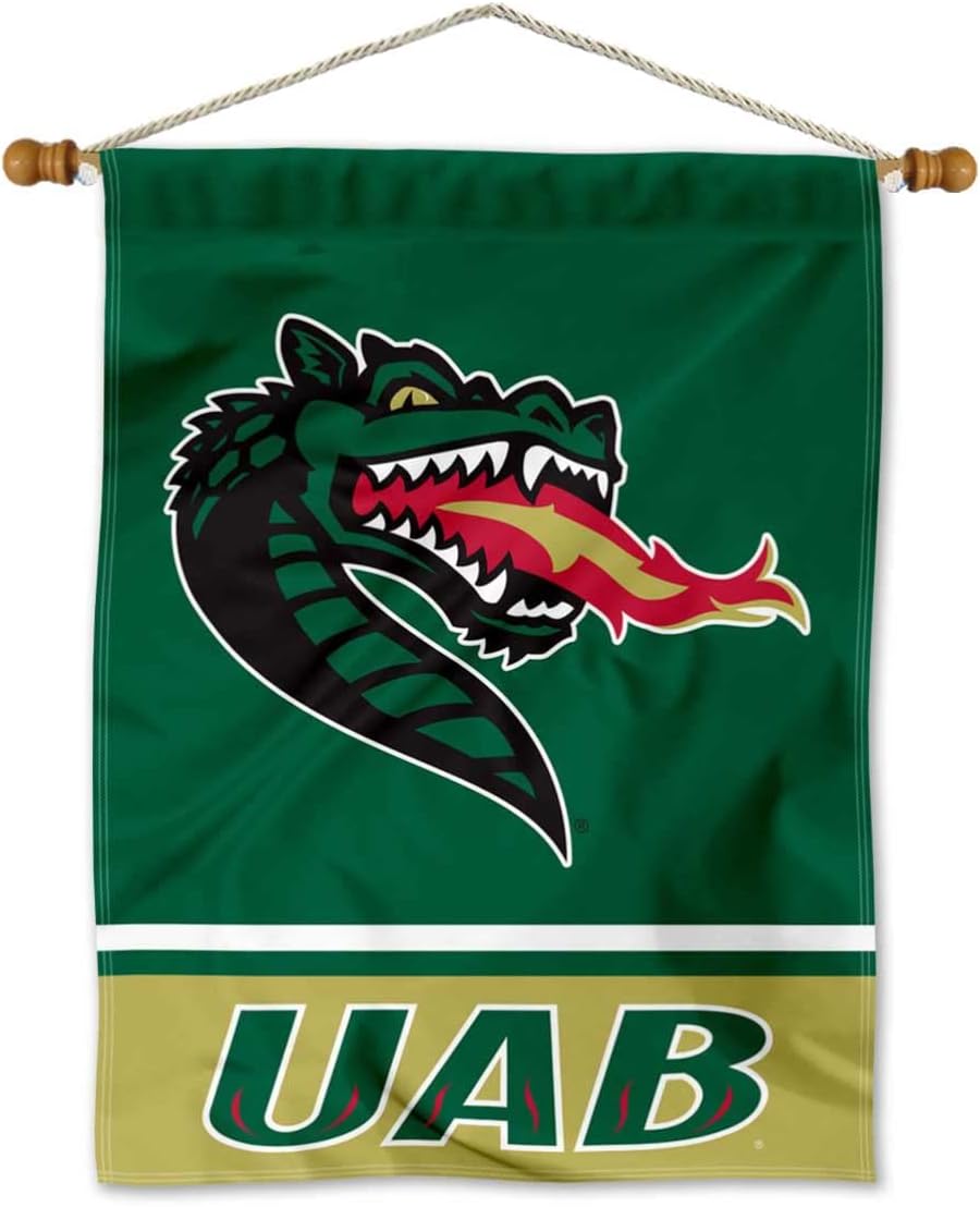 UAB Blazers Banner with Hanging Pole