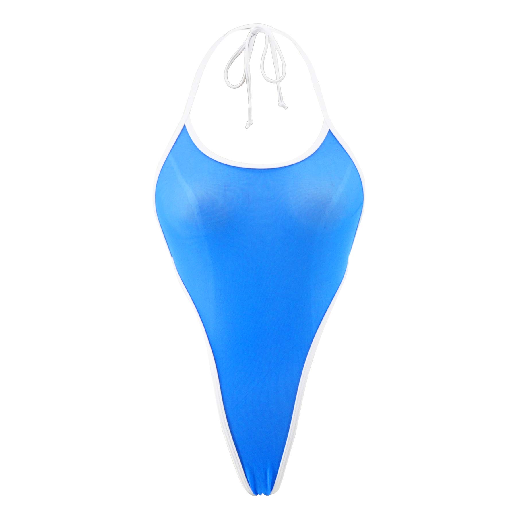 Buy SHERRYLO See Through One Piece Swimsuit High Cut Micro Monokini