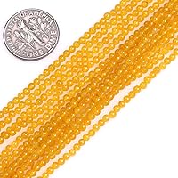 Vista 30 de JOE FOREMAN Cuentas redondas de piedra natural de jade rosa de 0.315 pulgadas para hacer joyas, cuentas de 15 pulgadas, piedras semipreciosas