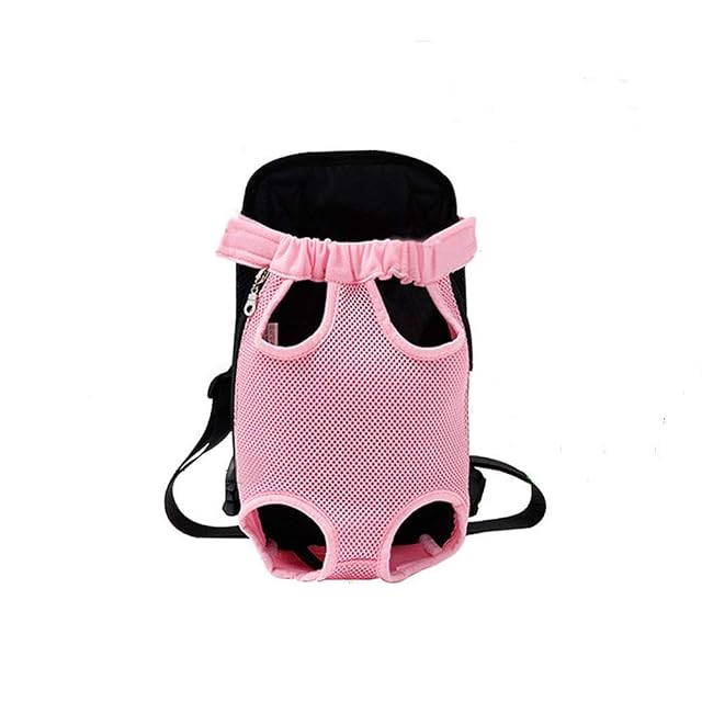 Yingjie - Mochila de transporte para mascotas con correa para el hombro y correa para viajes, senderismo…
