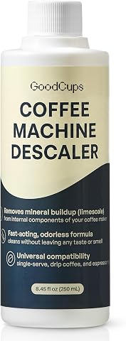 GoodCups Coffee Machine Descaler Solution, 8.45 fl oz (25...