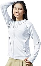 [Guooolex] ラッシュガード レディース 水着 長袖 ラッシュパーカー オーバーウェア 冷感 羽織 フード付き 日焼け対策 UVカット 水陸両用 吸湿 速乾 プール 海 サウナ