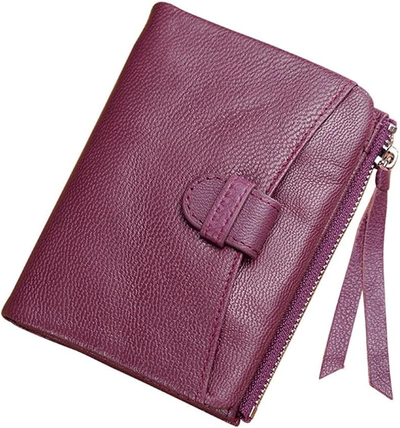 本革レディース財布レザーデザインレディース財布カードホルダーショートマネーバッグ、12CM