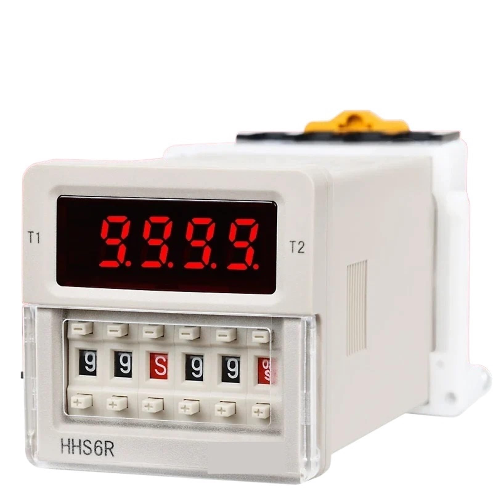 Relais temporisé HHS6R 220V 24V AC110V pour armoire électrique