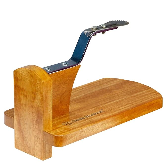 Buy Classic Woodcraft Hardwood Table Top Coconut Scraper, Brown Online