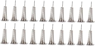 Amosfun 24 Peças Acessórios DIY Acessórios De Brinquedo Bobbleheads Base De Mola Adesiva Brinquedos Mater De Carros Gadgets De Carro Decoração De Mão Bases De Boneca Agitando Base De