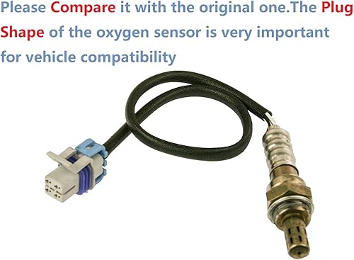 Miniatura 2 de 2 piezas de sensor de oxígeno aguas abajo O2 Sensor de repuesto para Chevy Camaro Corvette Tahoe Avalanche Silverado 1500 Suburban 15002500 GMC